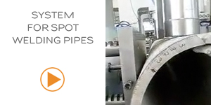 System for Spot Welding Pipes