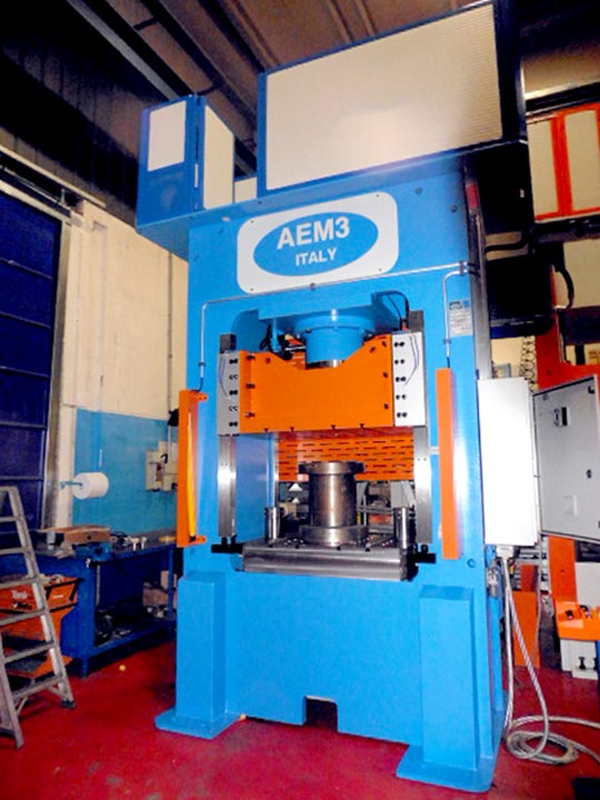 Stainless steel and super-wood deep drawing press - AEM3