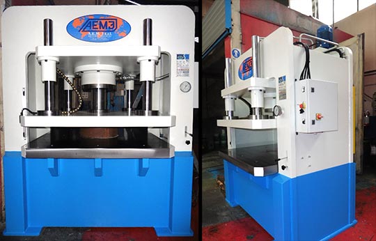 impianto pressa stampaggio polimeri - AEM3