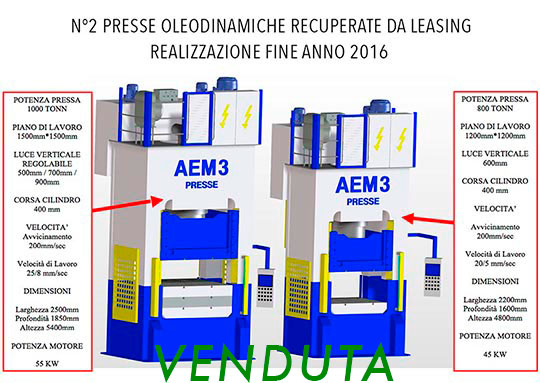 recovered presses - AEM3